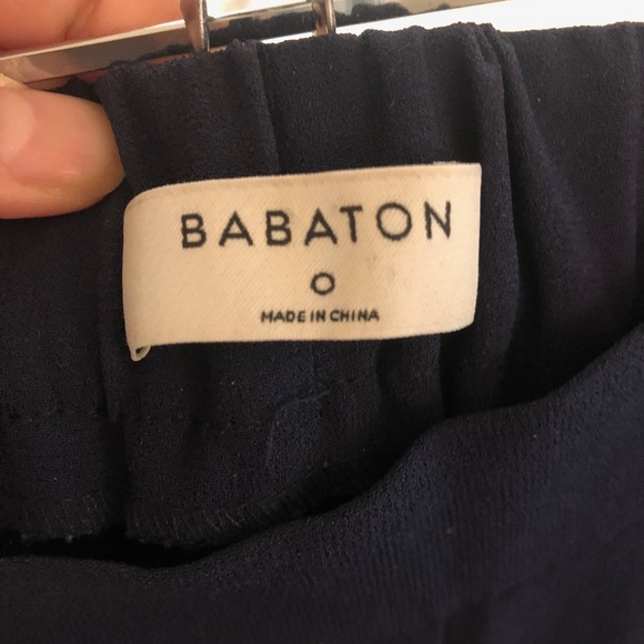 babaton Conan navy pants w/ white stripe - Picture 4 of 4